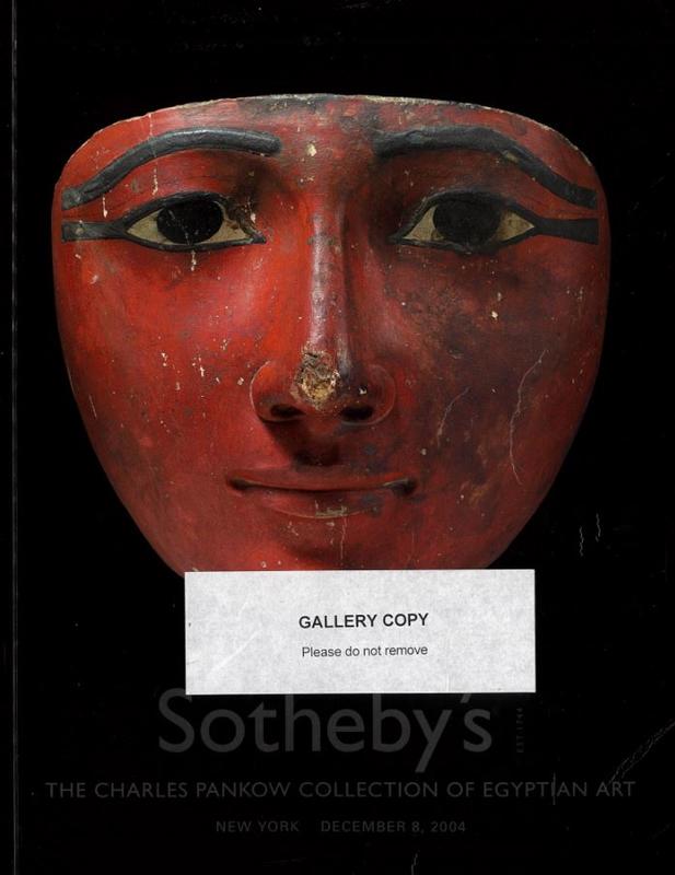 The Charles Pankow collection of Egyptian art : New York, Wednesday, December 8, 2004 / Sotheby's cover