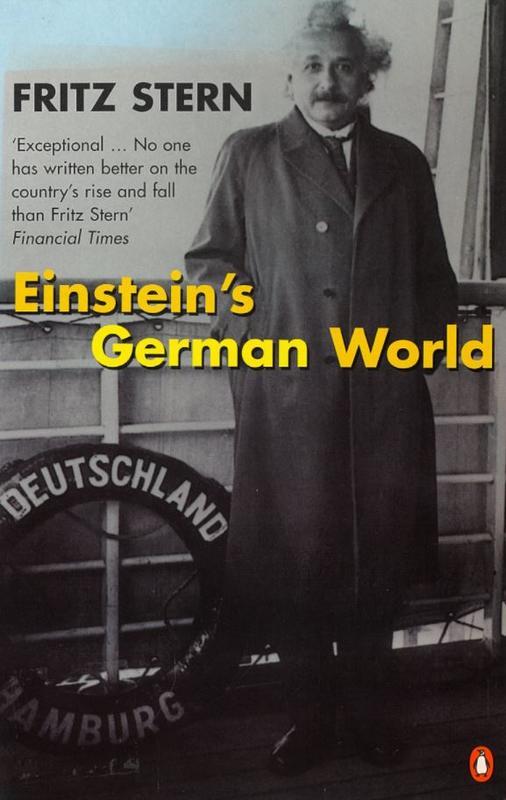 Einstein's German world / Fritz Stern cover