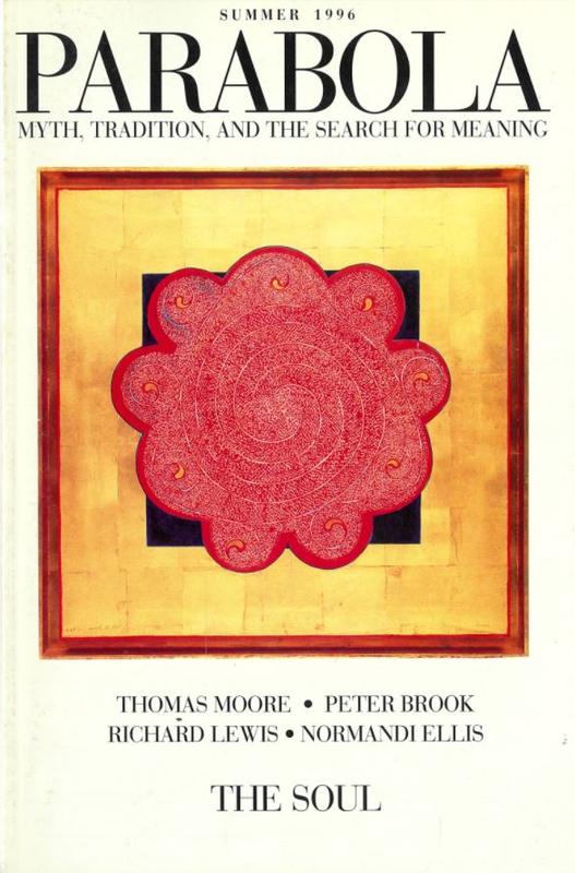 Parabola, volume XXI, no. 2, Summer 1996 : The Soul cover