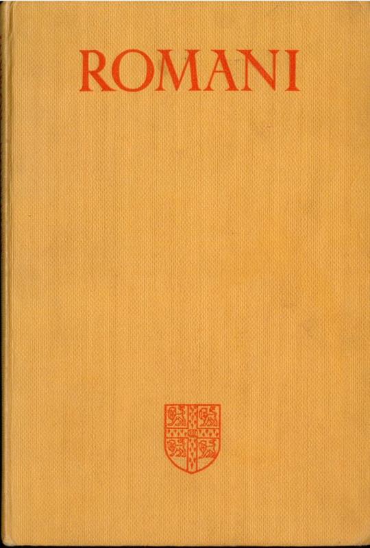 Romani : a reader for third stage Latin / C. E. Robinson cover