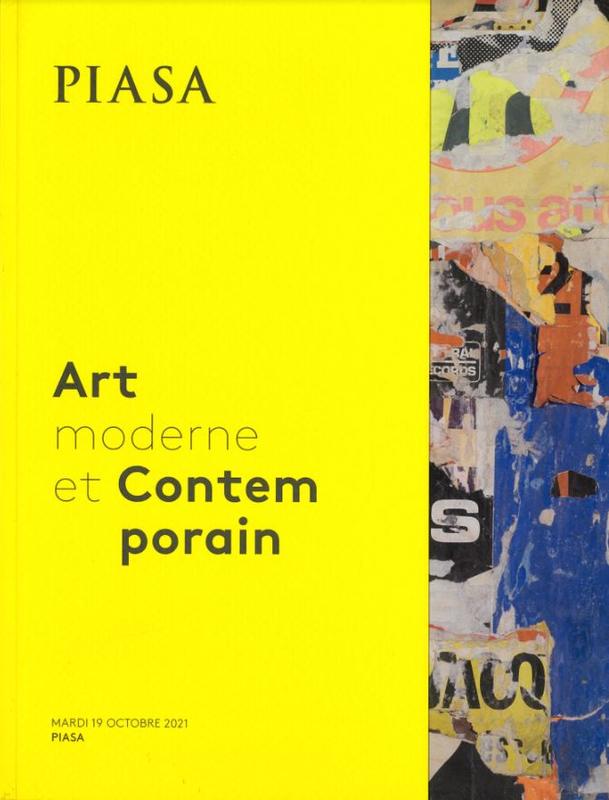 Art moderne et contemporain : mardi 19 octobre 2021 / PIASA cover
