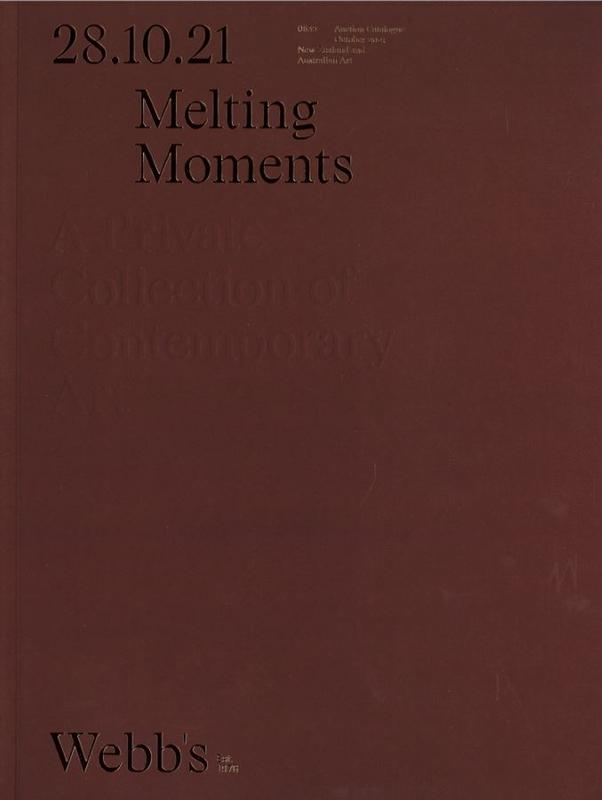 28.10.21 Melting moments : A private collection of contemporary art [28 October 2021] / Webb's cover