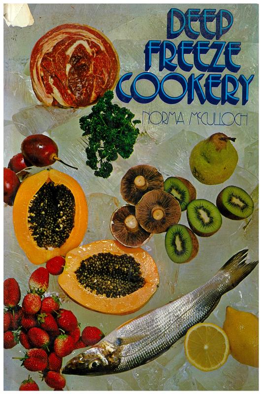 Deep freeze cookery / Norma McCulloch cover