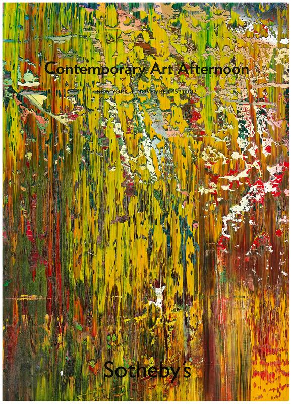 Contemporary art afternoon : New York, November 15, 2007 / Sotheby's cover