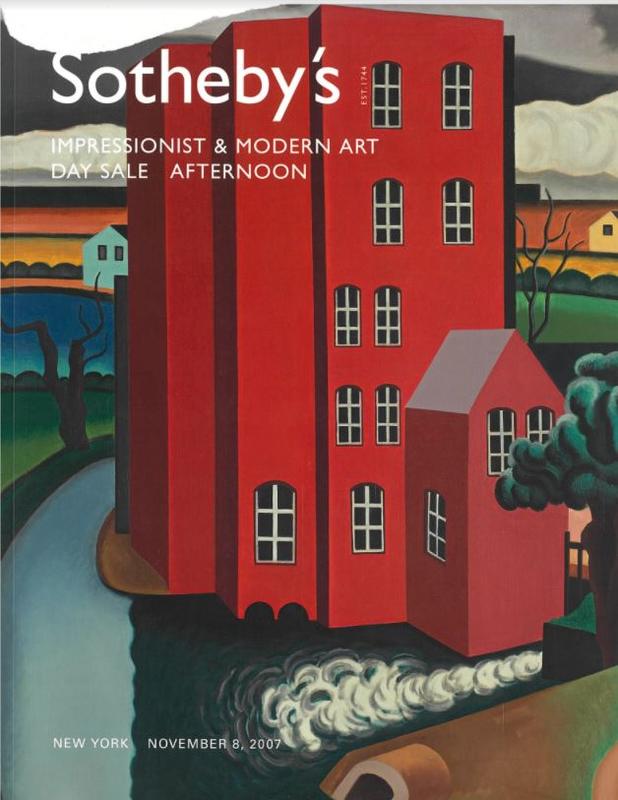 Impressionist and modern art day sale, afternoon : New York, Thursday, November 8, 2007 / Sotheby's cover