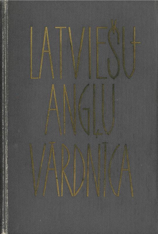 Latvian-English dictionary / E. Turkina cover