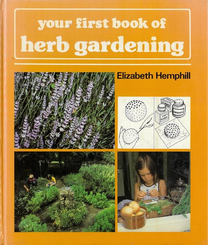 Your first book of herb gardening / Elizabeth Hemphill ; illustrated by David Mitchelhill cover