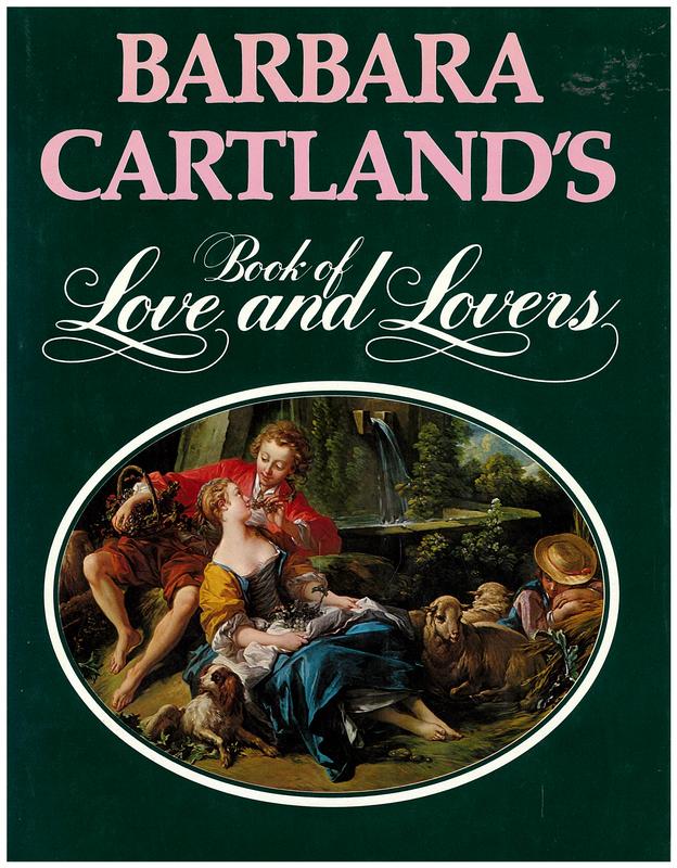 Barbara Cartland's book of love and lovers cover