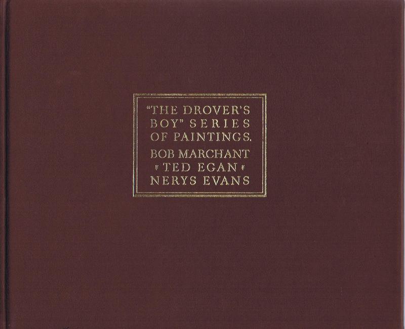 "The Drover's Boy" series of paintings / Bob Marchant cover