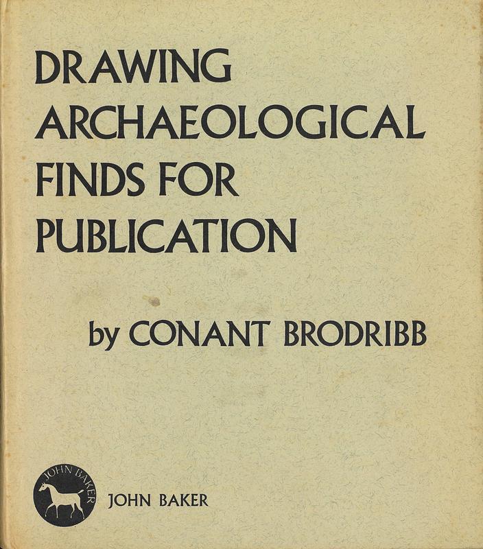 Drawing archaeological finds for publication / Conant Brodribb cover