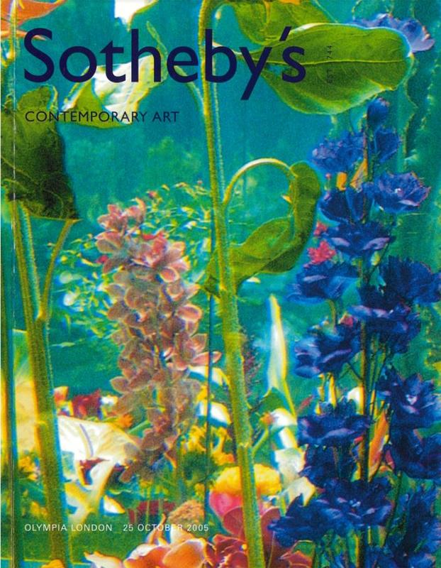 Contemporary art : auction, Tuesday 25 October 2005 / Sotheby's cover