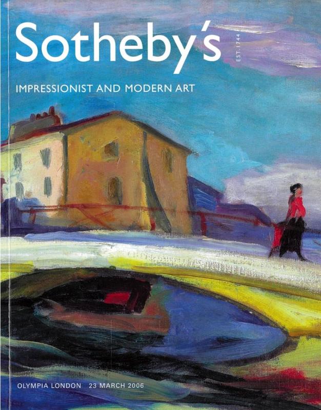Impressionist and modern art : auction, Thursday 23 March 2006 / Sotheby's cover