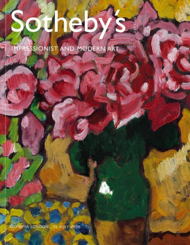 Impressionist and modern art : auction, Tuesday 11 July 2006 / Sotheby's cover