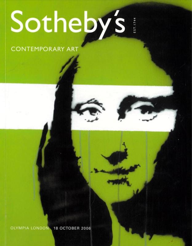 Contemporary art : auction, Wednesday 18 October 2006 / Sotheby's cover