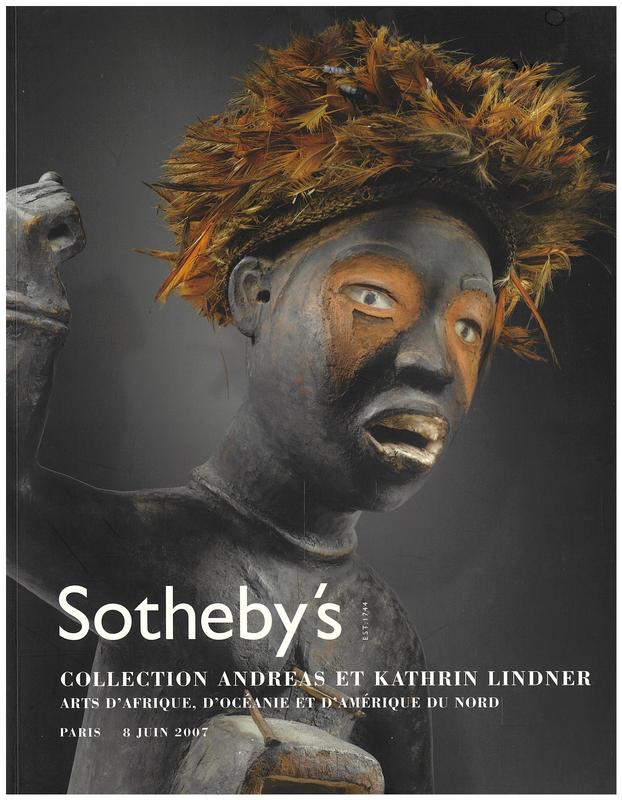 Collection Andreas et Kathrin Lindner : Paris, vendi 8 Juin 2007 / Sotheby's cover