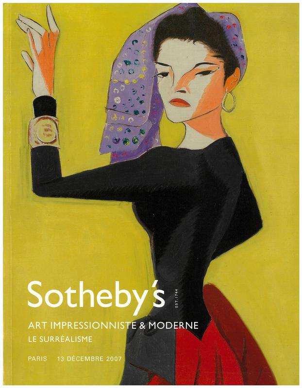 Art impressioniste & moderne : le surrealisme : Paris, jeudi 13 Decembre 2007 / Sotheby's cover