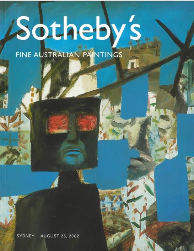 Fine Australian paintings : Sydney, Sunday August 25, 2002 / Sotheby's cover