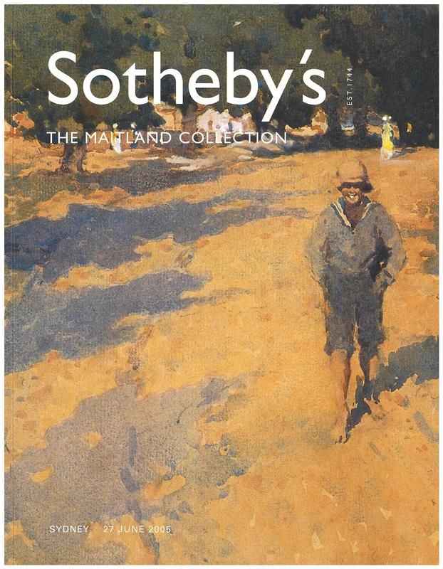 The Maitland collection : Sydney, Monday, 27 June, 2005 / Sotheby's cover