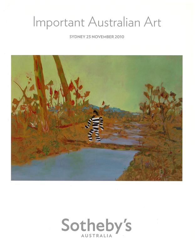 Important Australian art : auction in Sydney, Tuesday, 23 November 2010 / Sotheby's cover