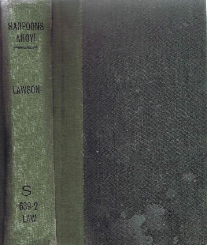 Harpoons ahoy! : fighting the great sperm whales / by Will Lawson cover