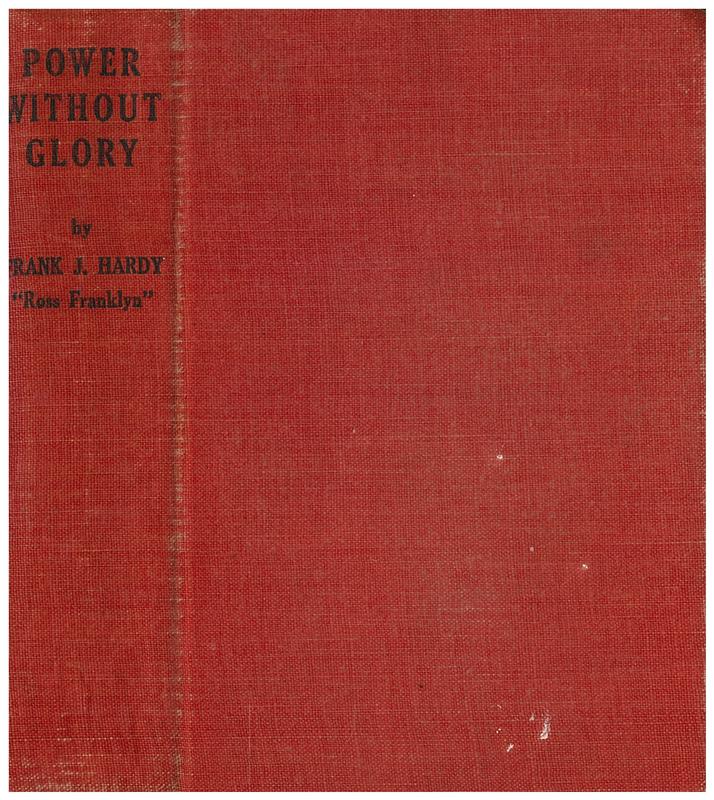 Power without glory / by Frank J. Hardy cover