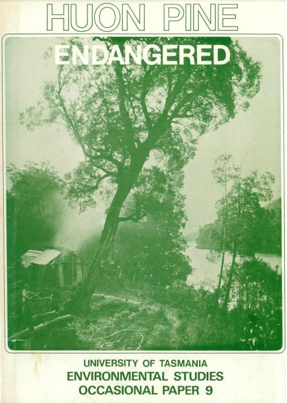 Huon pine : endangered? / R. J. Millington [and 3 others] cover