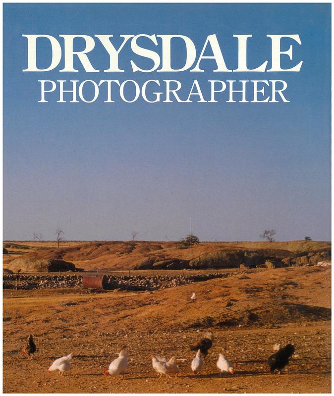 Drysdale : photographer / Jennie Boddington cover