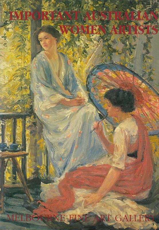 Important Australian women artists : June 10 to July 21, 1993 / edited by Lara Smith cover