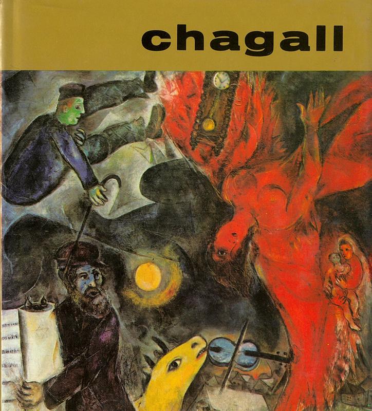 Chagall / text and layout design by Marie-Therese Souverbie cover