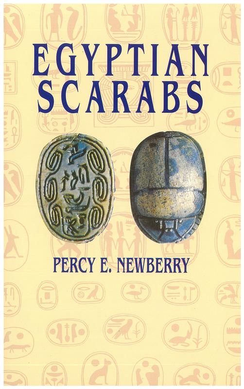 Egyptian scarabs / Percy E. Newberry cover