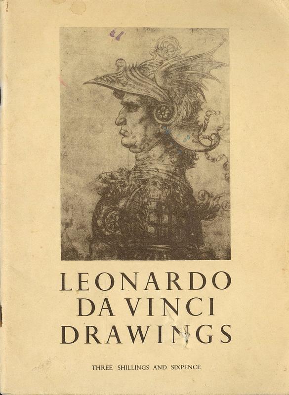 Leonardo Da Vinci : drawings : quincentenary exhibition, 1452-1952 / Royal Academy of Arts cover