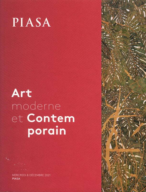 Art moderne et contemporain : vente, mercredi 8 Decembre 2021 / PIASA cover