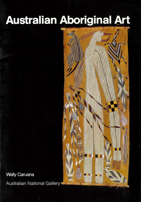Australian Aboriginal art : a souvenir book of Aboriginal art in the Australian National Gallery / Wally Caruana cover