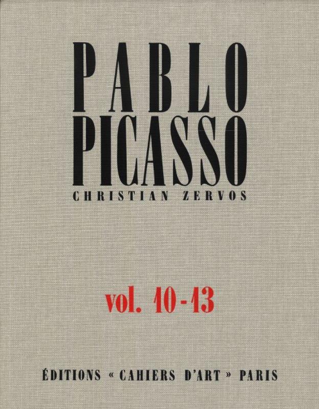 Pablo Picasso : vol. 10 : works from 1939 to 1940 / by Christian Zervos cover