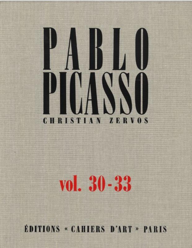 Pablo Picasso : vol. 30 : supplement to 1920-1922 / by Christian Zervos cover