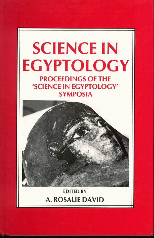 Science in Egyptology [proceedings of the 'Science in Egyptology' symposia, 1979 and 1984] cover