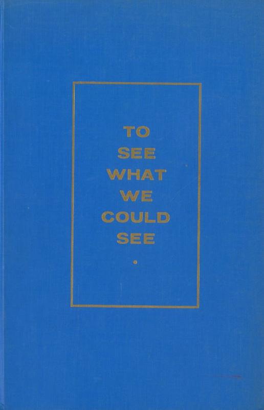 To see what we could see / by Josephine Clarke Grey cover