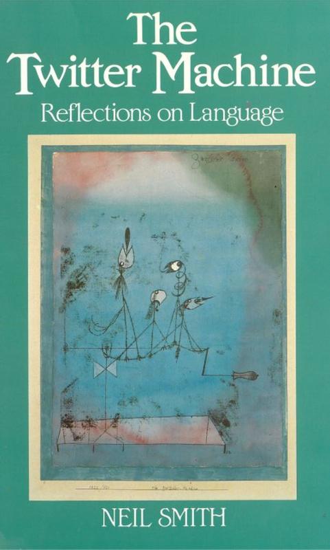 The twitter machine : reflections on language / N. V. Smith cover