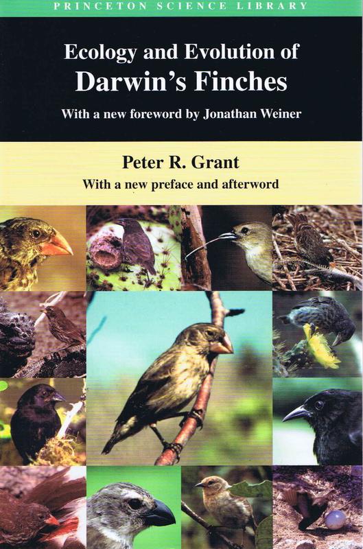 Ecology and evolution of Darwin's finches / Peter R. Grant ; foreword by Jonathan Weiner cover