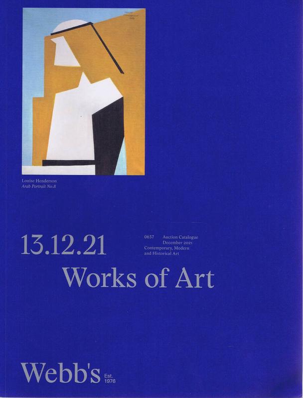 13.12.21 Works of art : [13 December 2021] / Webb's cover