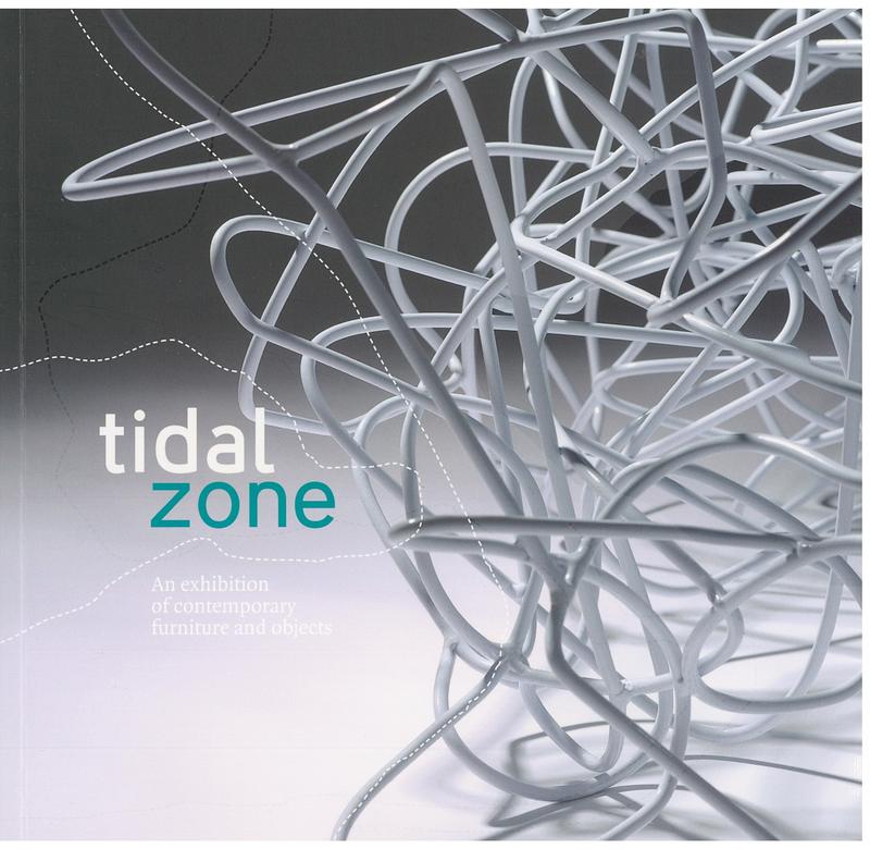 Tidal Zone : an exhibition of contemporary furniture and objects co-presented by the Design Centre - Tasmania and the furniture designers association cover
