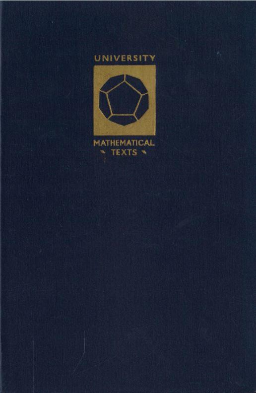 Russian reader in pure and applied mathematics / P. H. Nidditch cover