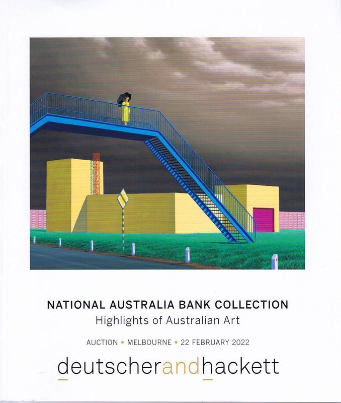 National Australia Bank collection : highlights of Australian art : auction, Melbourne, 22 February 2022 / Deutscher and Hackett cover
