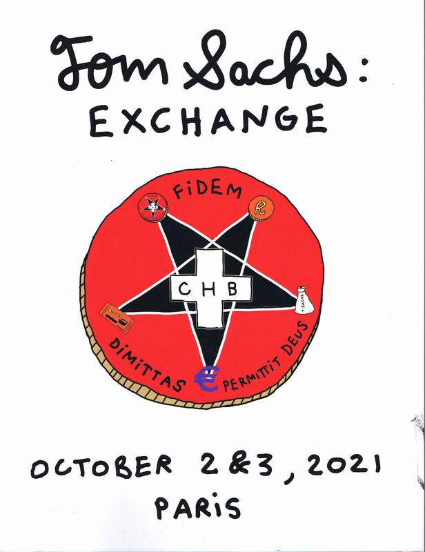 Tom Sachs : exchange cover