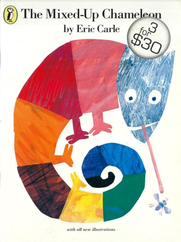 The mixed-up chameleon / by Eric Carle cover
