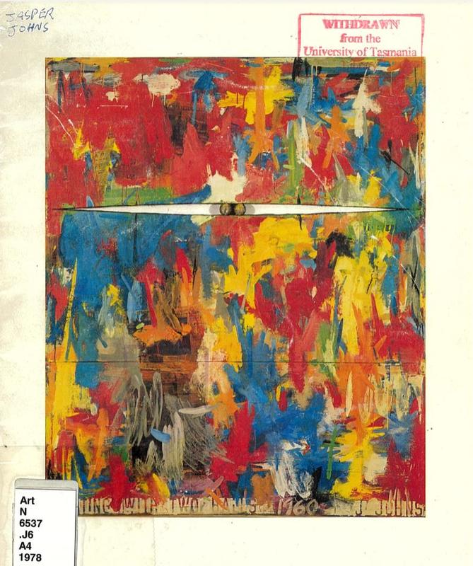 Jasper Johns : Heyward Gallery 23 June-30 July 1978 / organised by David Whitney cover
