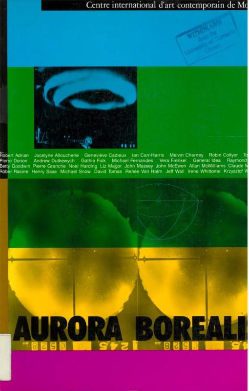 Aurora borealis / [curators, Rene Blouin, Normand Theriault] cover