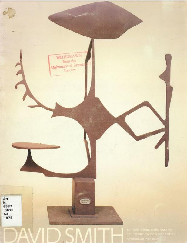 David Smith : the Hirshhorn Museum and Sculpture Garden collection / Miranda McClintic cover