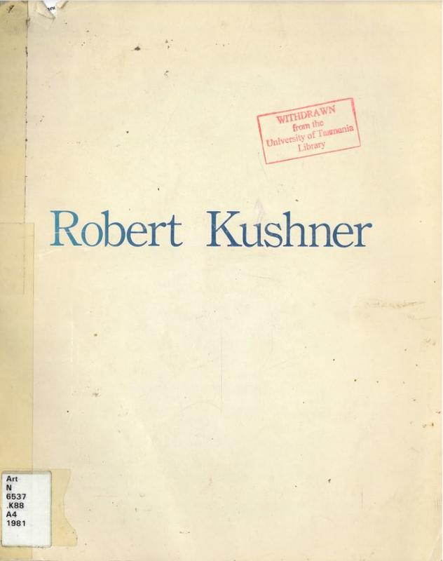 Robert Kushner cover