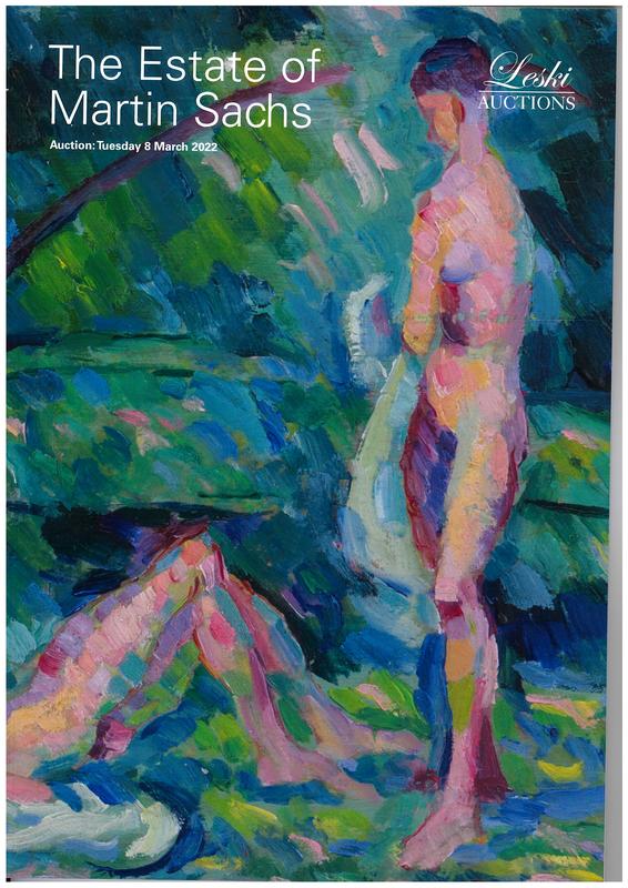 The estate of Martin Sachs / Leski Auctions cover